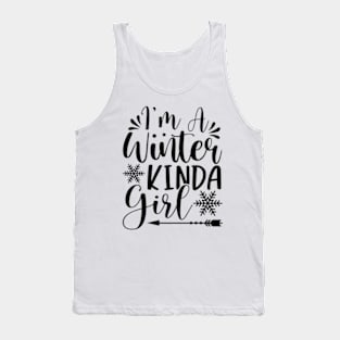 I'm a winter kinda girl Tank Top